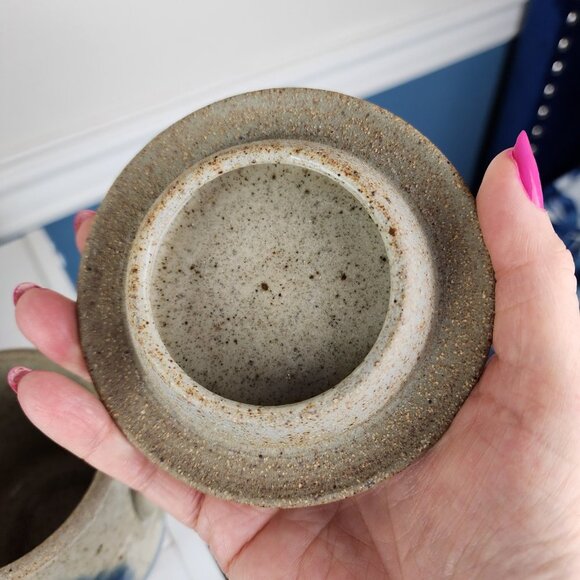 Natalie Gilliham Set of Three Cannister Pottery Set - Picture 3 of 15